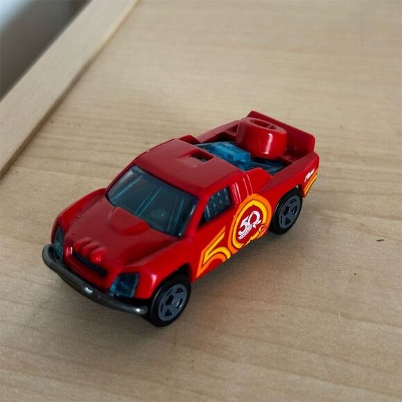 Hot Wheels 50th Anniversary Off Track Red Truck Limited Edition - Picture 5 of 6